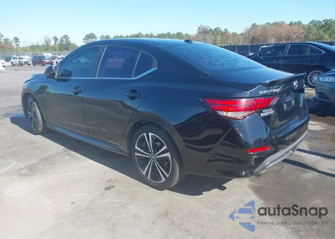 2021 Nissan Sentra Sr Xtronic Cvt z USA, uszkodzony, nr VIN 3N1AB8DV7MY319414